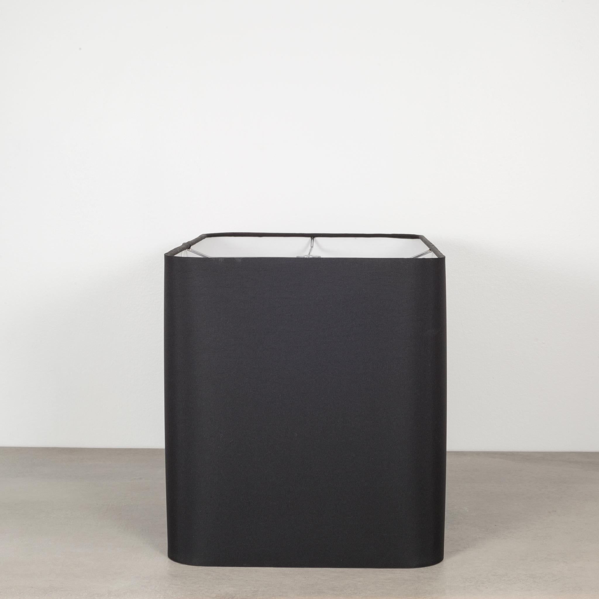 Contemporary Arteriors Home Tanner Kenzie Black Microfiber Shades