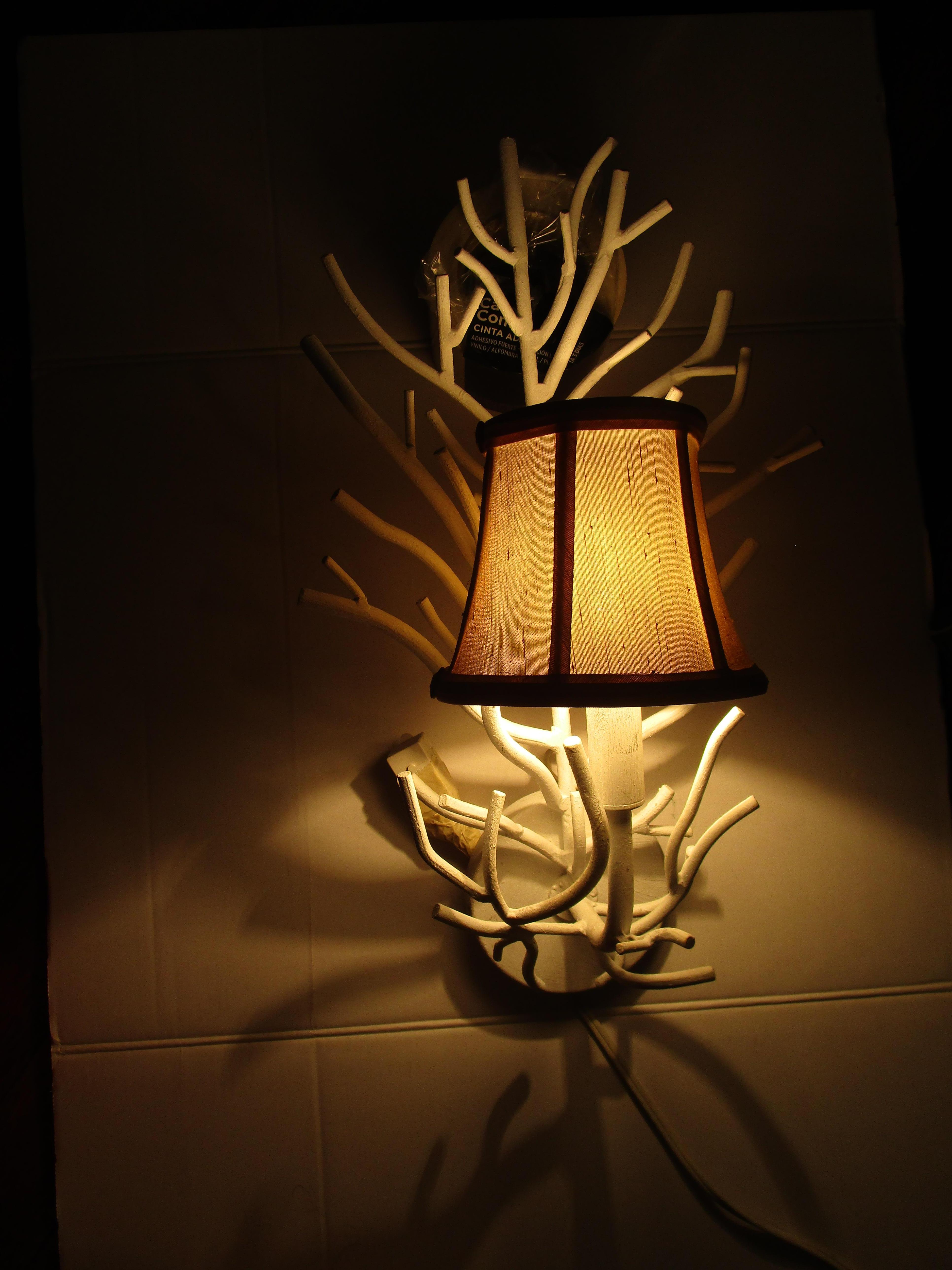 Modern Arteriors White Twig, Faux Coral Effect Sconce For Sale