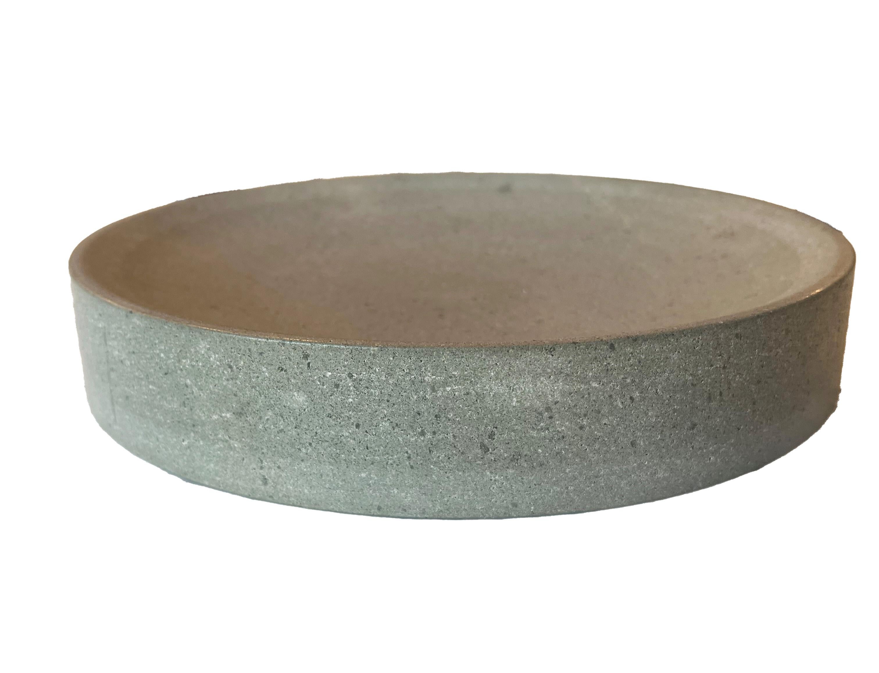 Indonesian Artesian Concrete Bowl For Sale