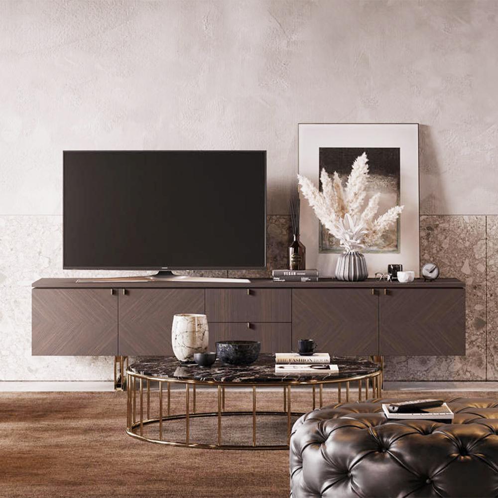 Acier inoxydable Table Basse Arteum en vente