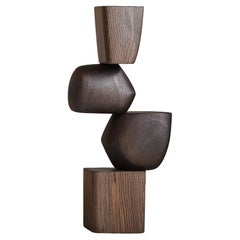 Artful Decor Lull No27 - Escultura de madera de NONO para espacios modernos