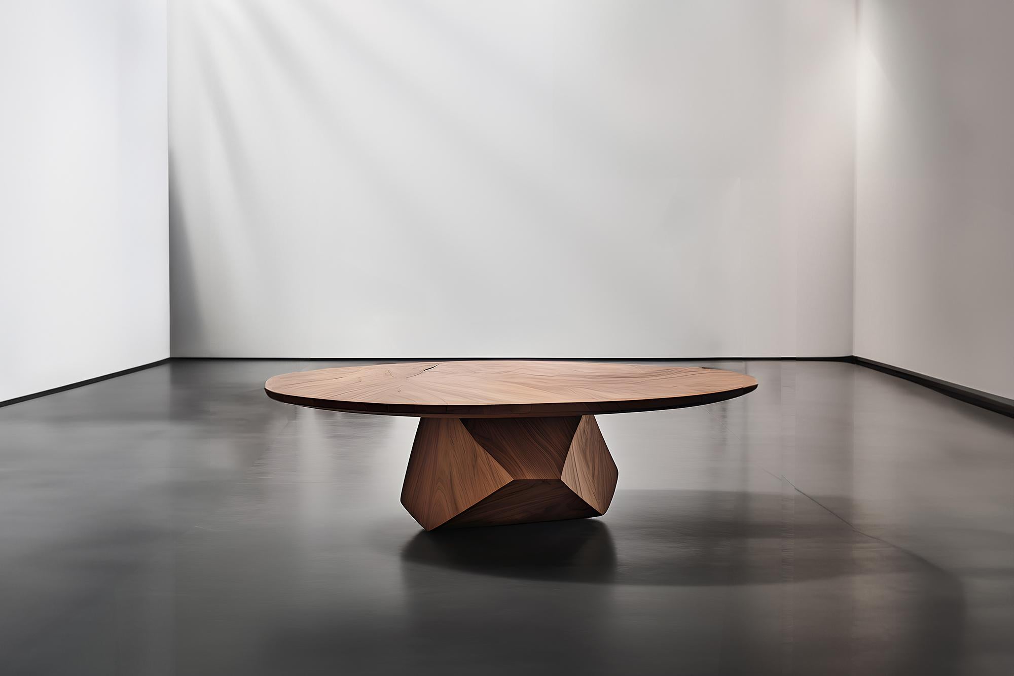 Sculptural Coffee Table Made of Solid Wood, Center Table Solace S39 by Joel Escalona


The Solace table series, designed by Joel Escalona, is a furniture collection that exudes balance and presence, thanks to its sensuous, dense, and irregular