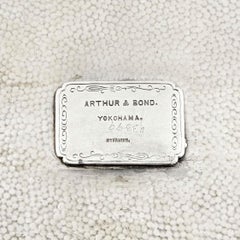 Arthur and Bond Sterling Silver Coffee and Tea Service in Japanese Style