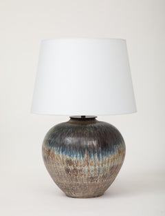 Arthur Anderson Ceramic Table Lamp, Sweden, 1950's, signed