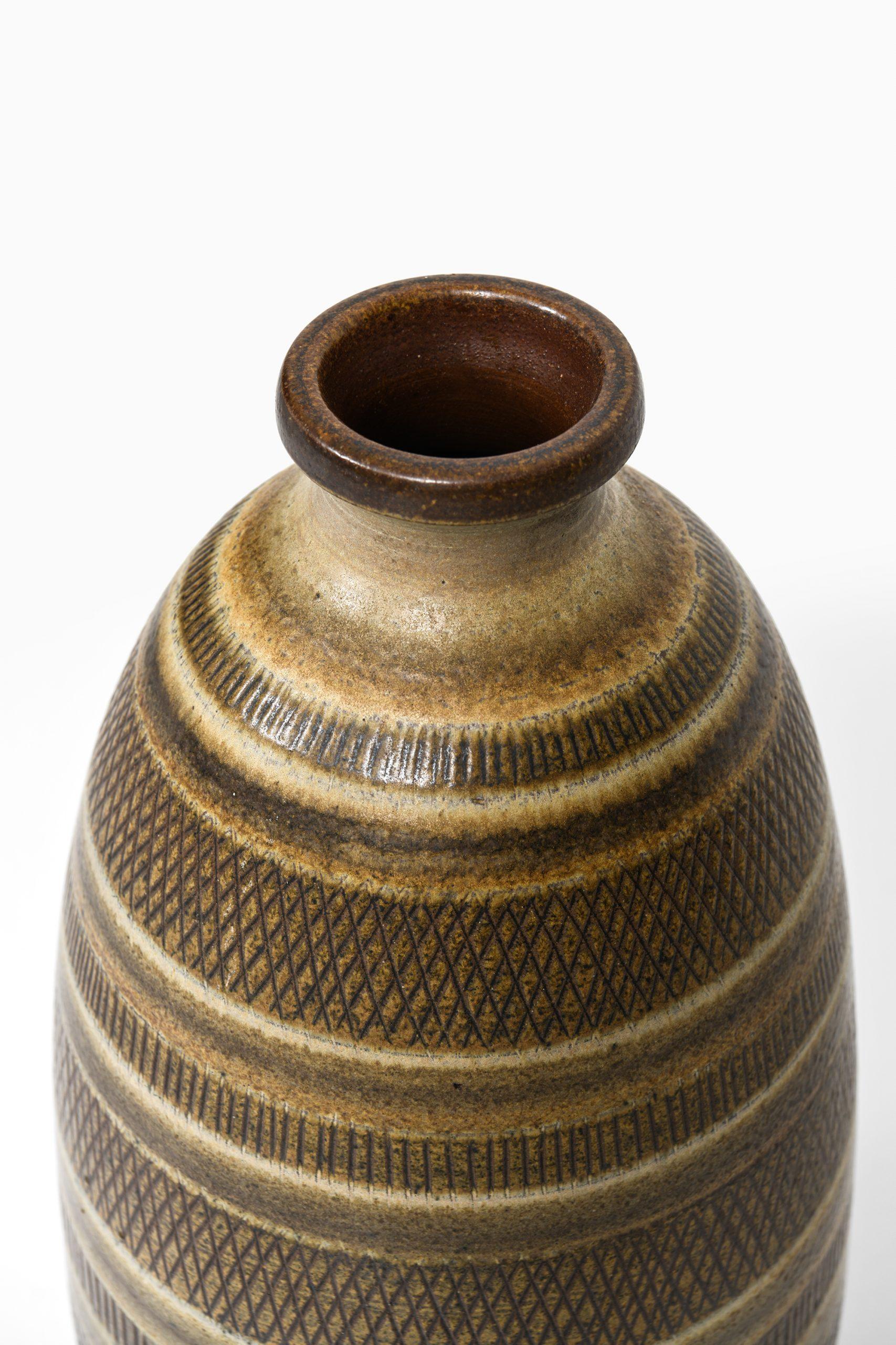 Mid-20th Century Arthur Andersson Floor Vase Produced by Wallåkra in Sweden For Sale