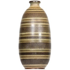 Arthur Andersson Floor Vase Produced by Wallåkra in Sweden