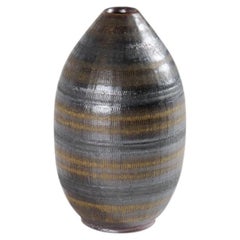 Arthur Andersson for Wallakra, Glazed Vase, Sweden, 1950s