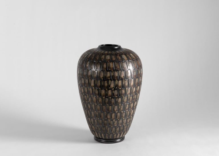 Mid-Century Modern Arthur Andersson, Mid-Century Stoneware Vase, Sweden, C. 1950s For Sale