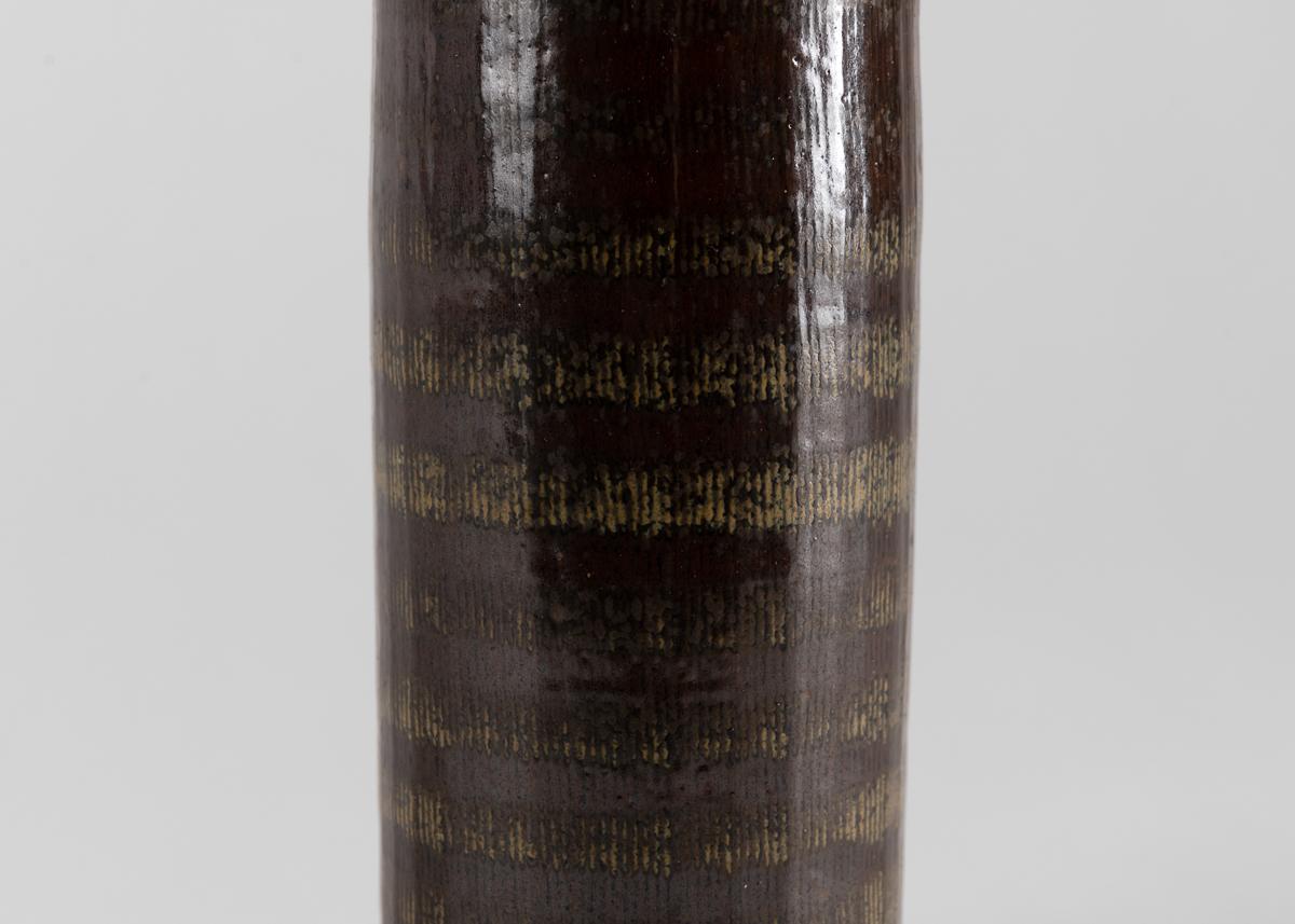 Mid-Century moderno Arthur Andersson, Vaso in gres di metà secolo, Svezia, 1960 ca. in vendita