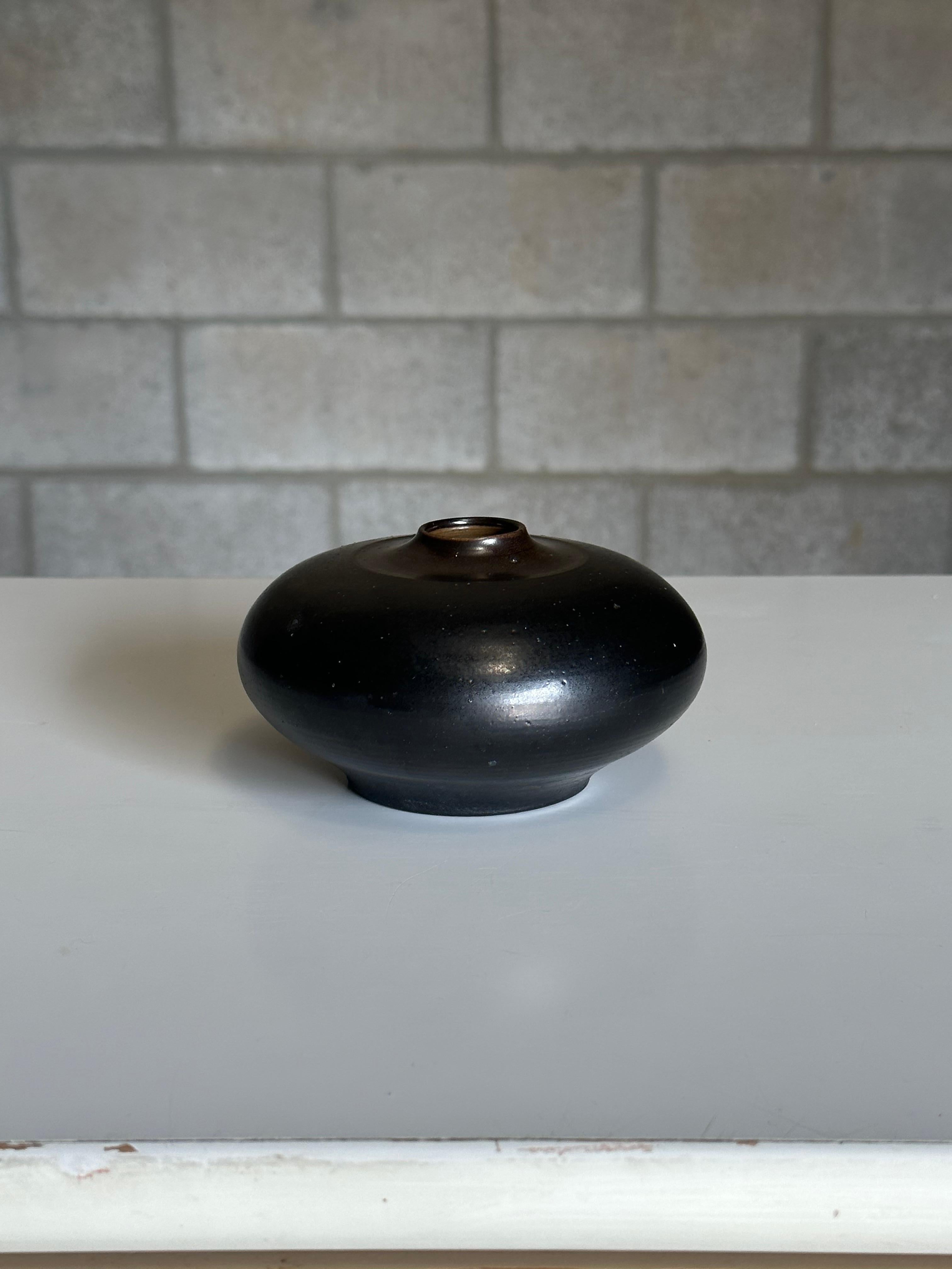 Mid-Century Modern Vase Arthur Andersson pour Wallåkra, années 1950 Suède en vente