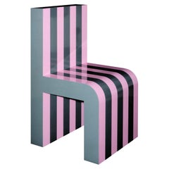 Arthur Arbesser Pemo Chair No. 7 - Pine/Pink