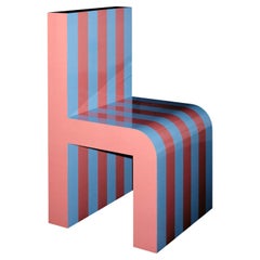 Arthur Arbesser Pemo Chair No. 9 - Rust/Pigeon Blue