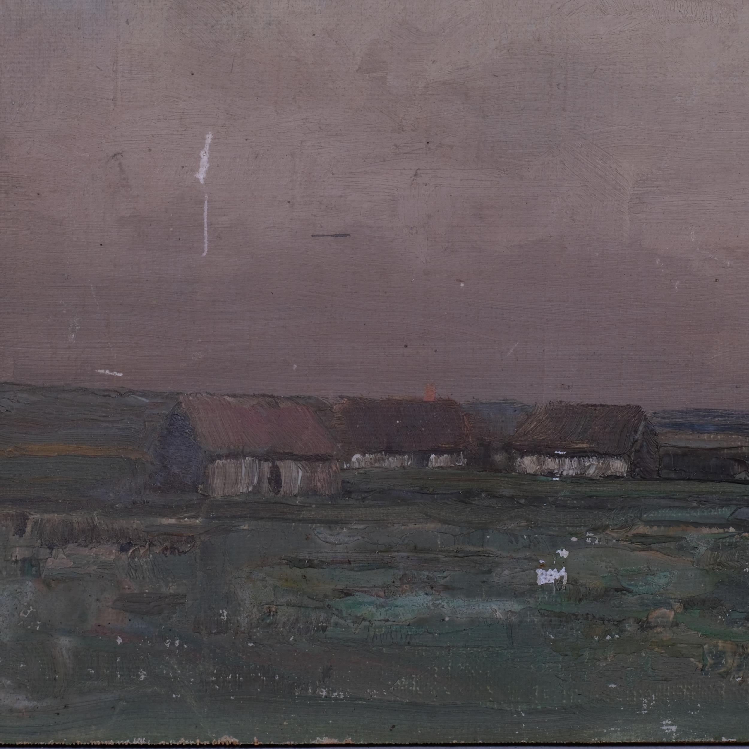 Brughiera irlandese - Landscape Painting Marrone di Arthur Armstrong