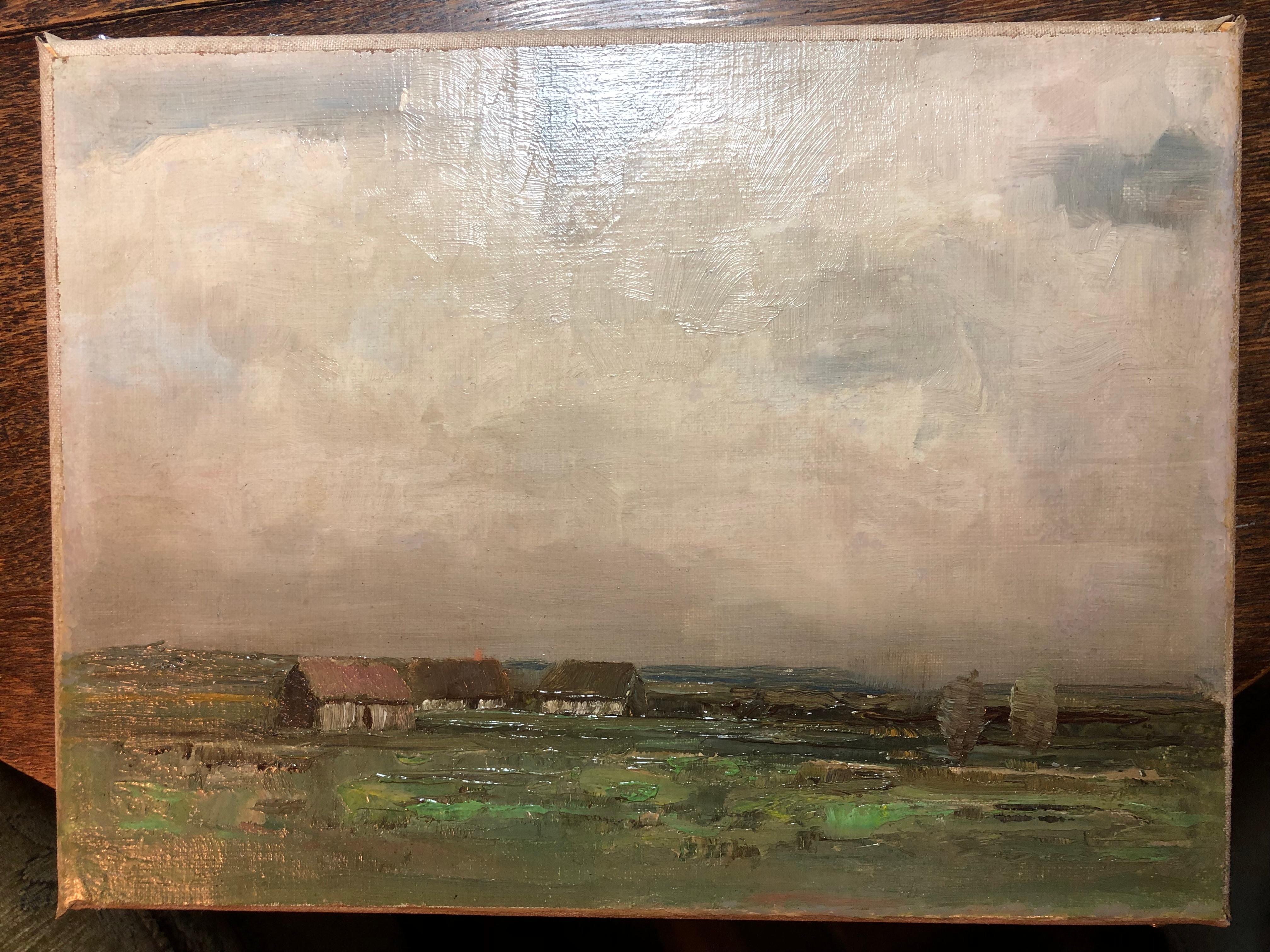 Landscape Painting di Arthur Armstrong - Brughiera irlandese