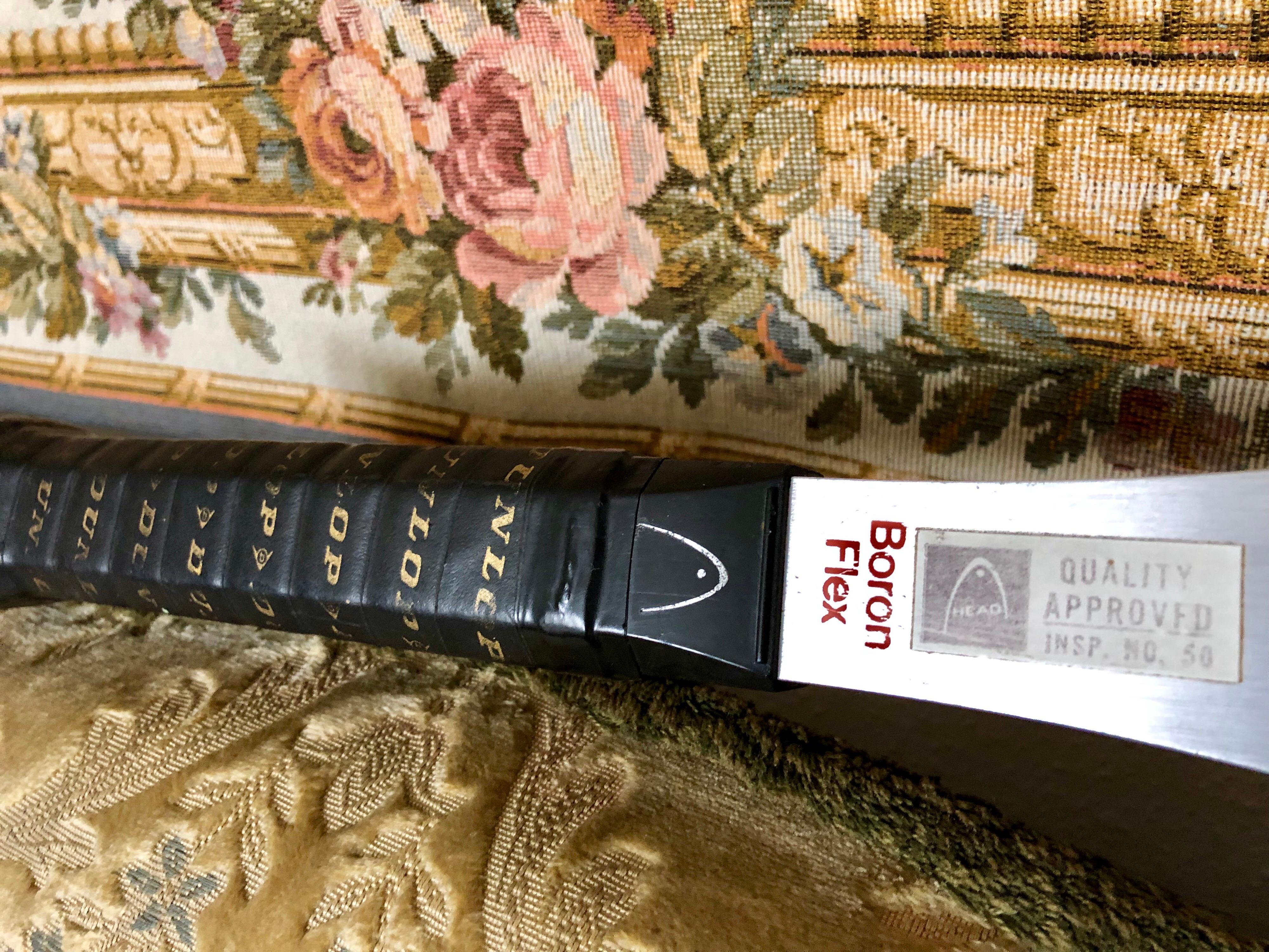 Arthur Ashe Competition 2, Vintage Tennis Racket Boron Flex by Head at