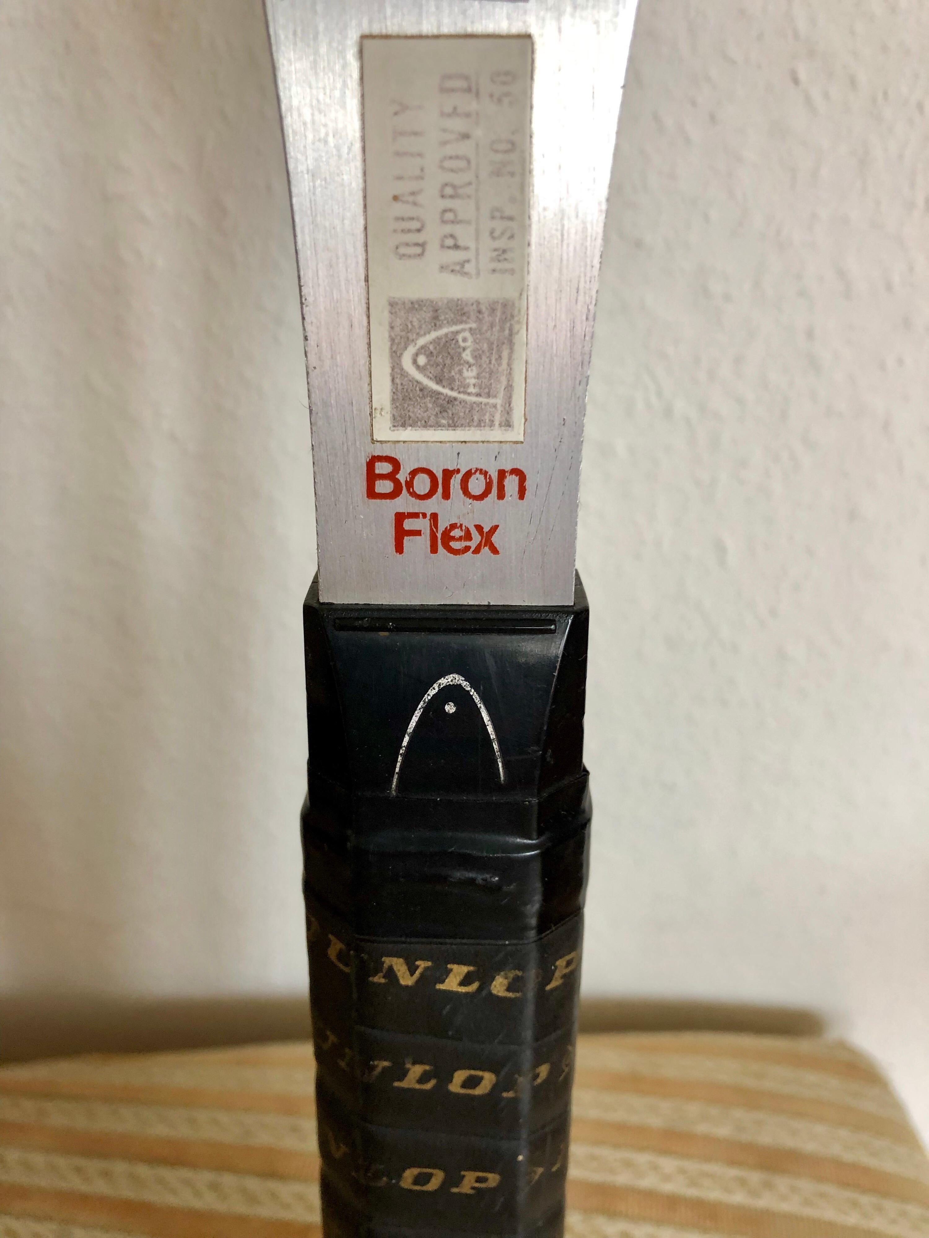 Arthur Ashe Competition 2, Vintage Tennis Racket Boron Flex by Head at