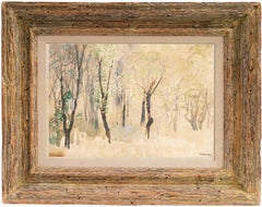 'Silver Birches', New York Armory Show, Ashcan School, ASL, NY MOMA, AIC, LACMA