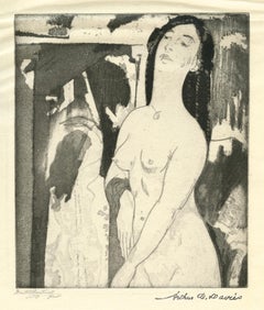 "Doorway to Illusion" original etching