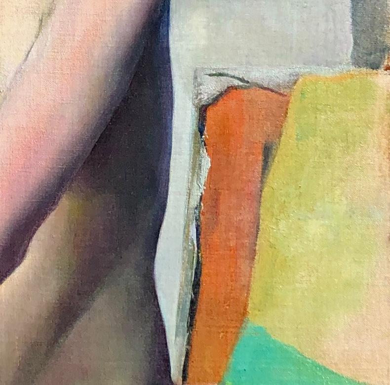 Nackt (Braun), Figurative Painting, von Arthur Beecher Carles