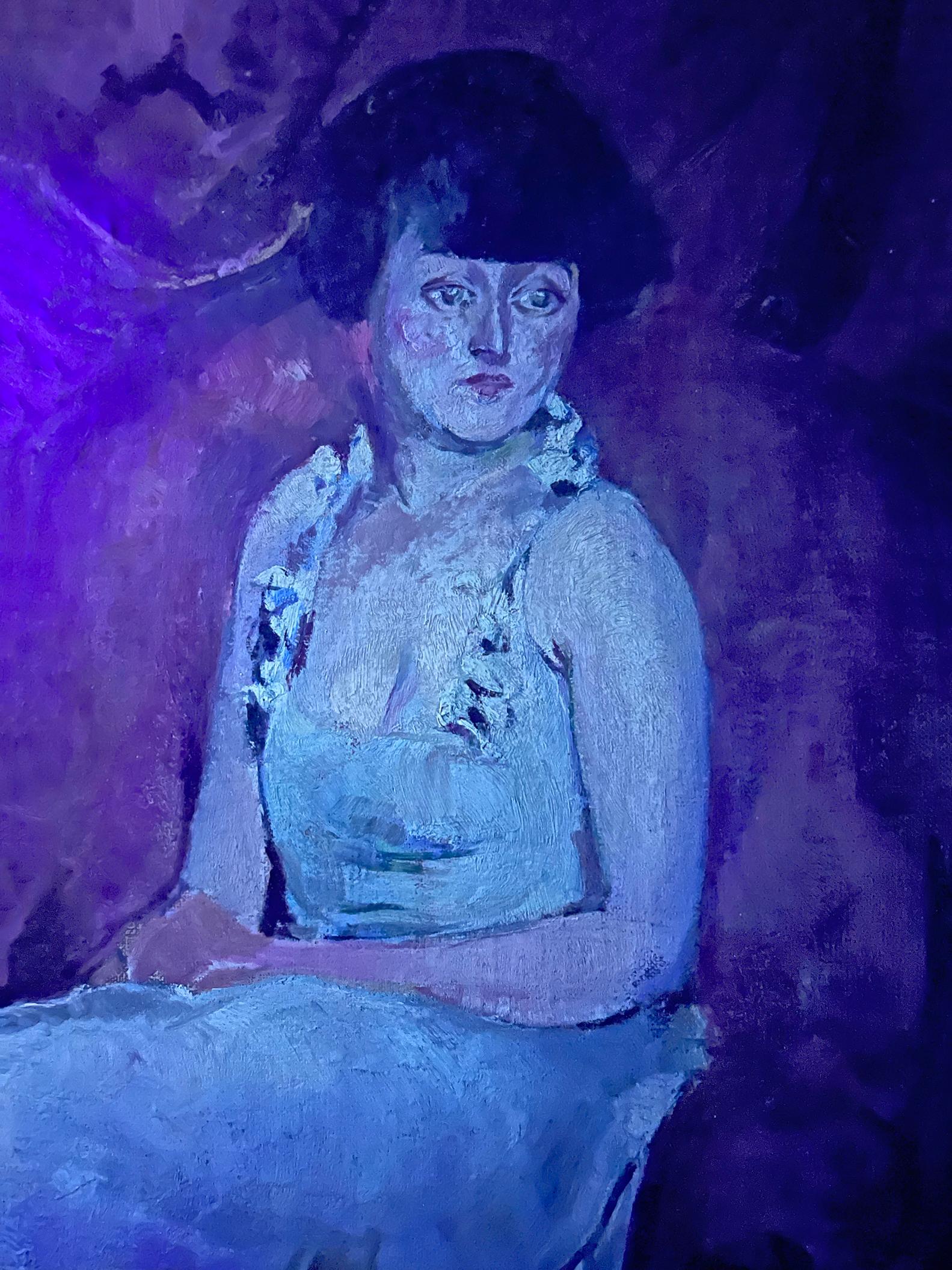Ritratto di donna seduta in vendita 6