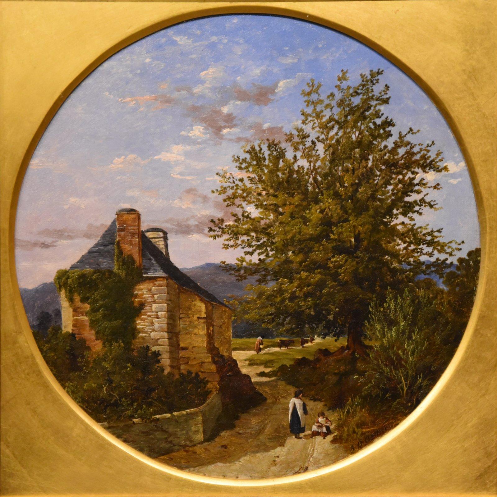 Peinture à l'huile d'Arthur Bevan Collier « Une vue du sud-ouest » en vente 1