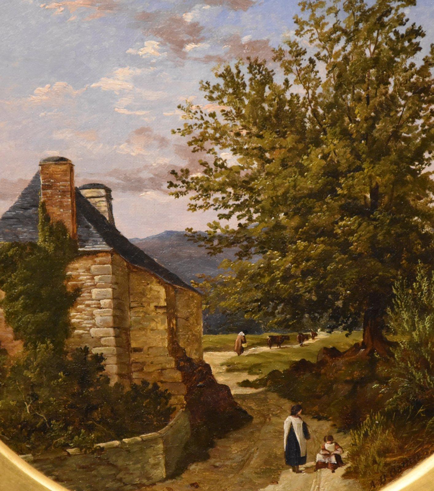 Peinture à l'huile d'Arthur Bevan Collier « Une vue du sud-ouest » en vente 2
