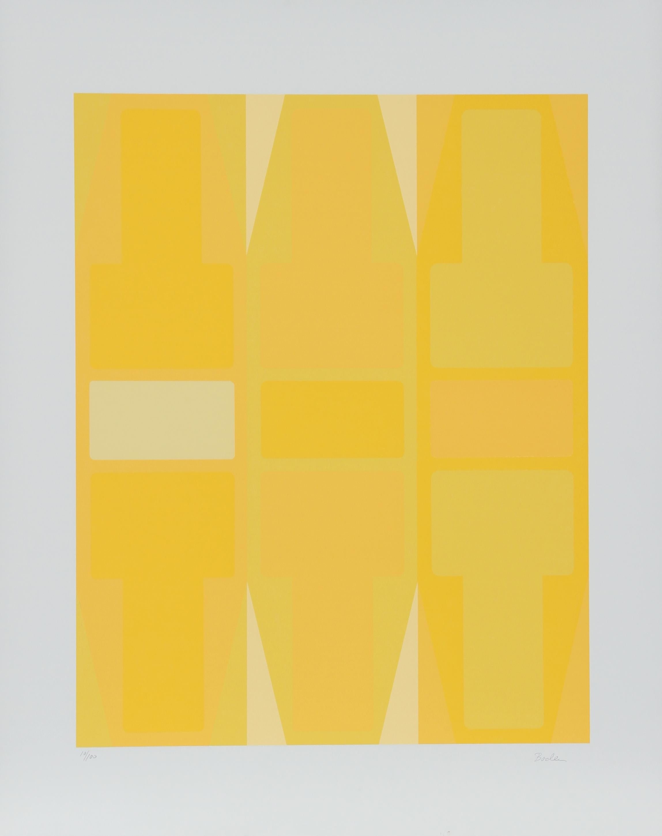 T Series (Yellow), Serigraph by Arthur Boden
