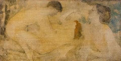 "Composizione di figure" Arthur B. Davies, Figurativo, The Eight, Armory Show