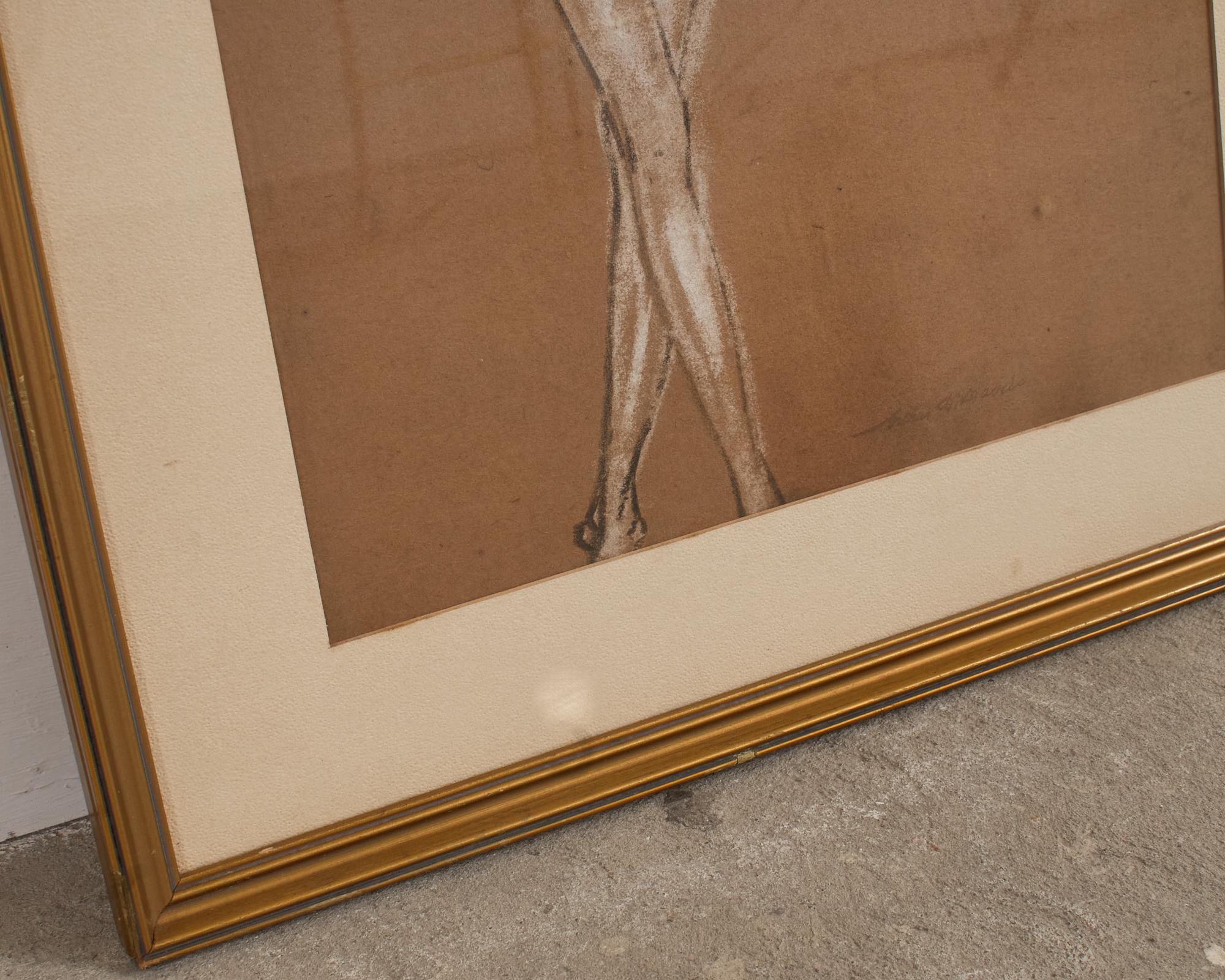 Arthur Bowen Davies Set of Three Nude Pastel Study C. 1900 For Sale 10