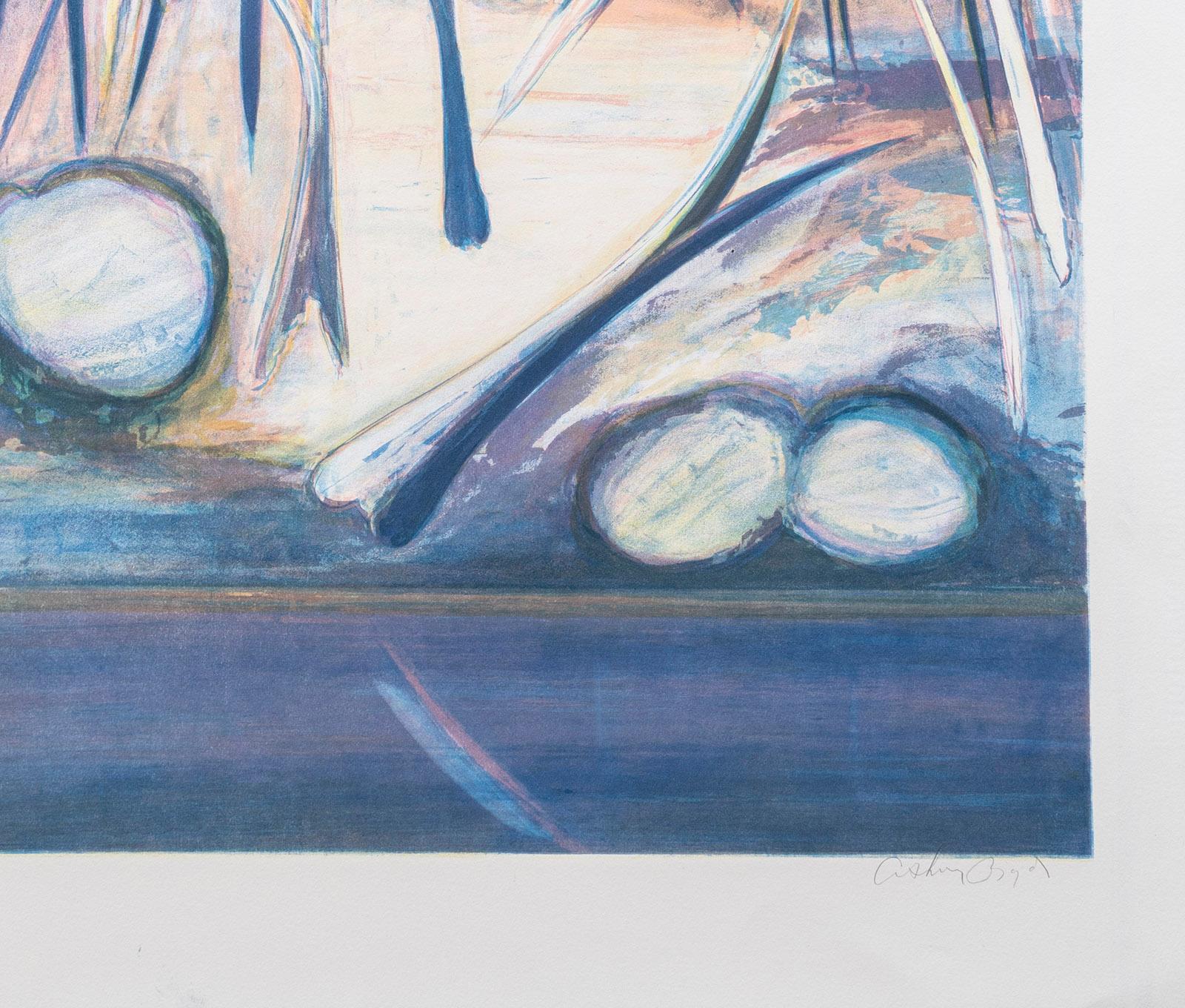 Bundanon Shore. (2 Cockatoos) - Print by Arthur Boyd