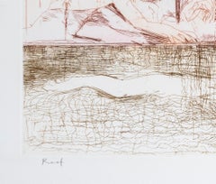 Landscape with Adam and Eve with an angel