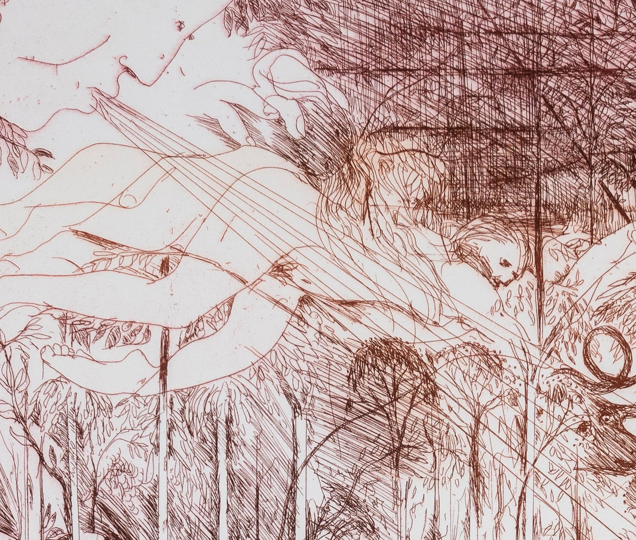 Paysage avec Adams et Eve avec un ange

Par Arthur Boyd

Médium - Gravure en couleur sur vélin.
Signé - Oui
Édition - Épreuve d'artiste
Taille - 640mm x 820mm
Date - 1986
Condition - 8
La couleur de l'impression peut ne pas être exacte lorsqu'elle