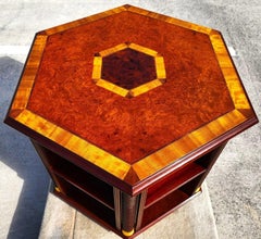 ARTHUR BRETT Mesa centro librería nogal Inglaterra