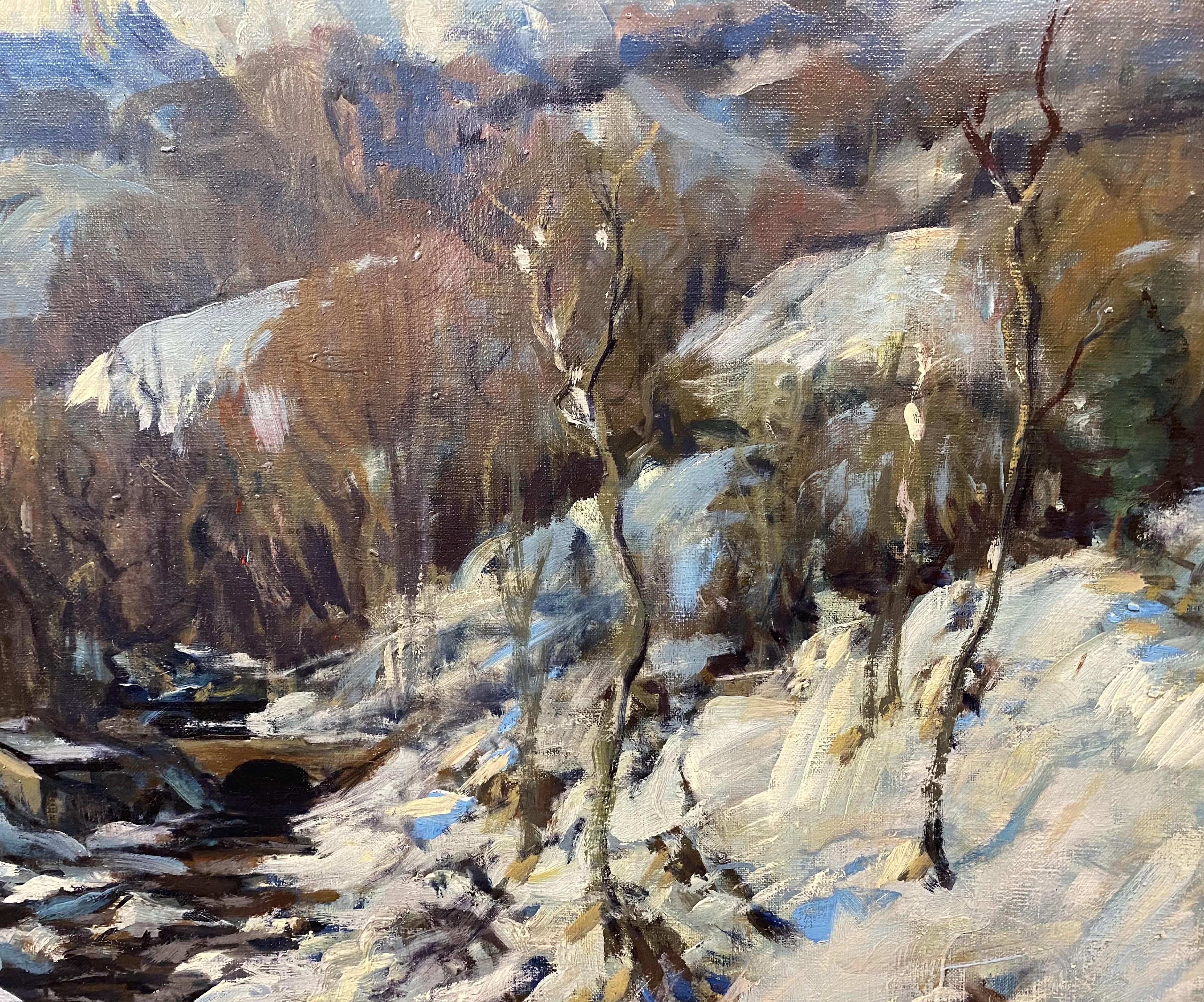 Snowy Banks of the River For Sale 1