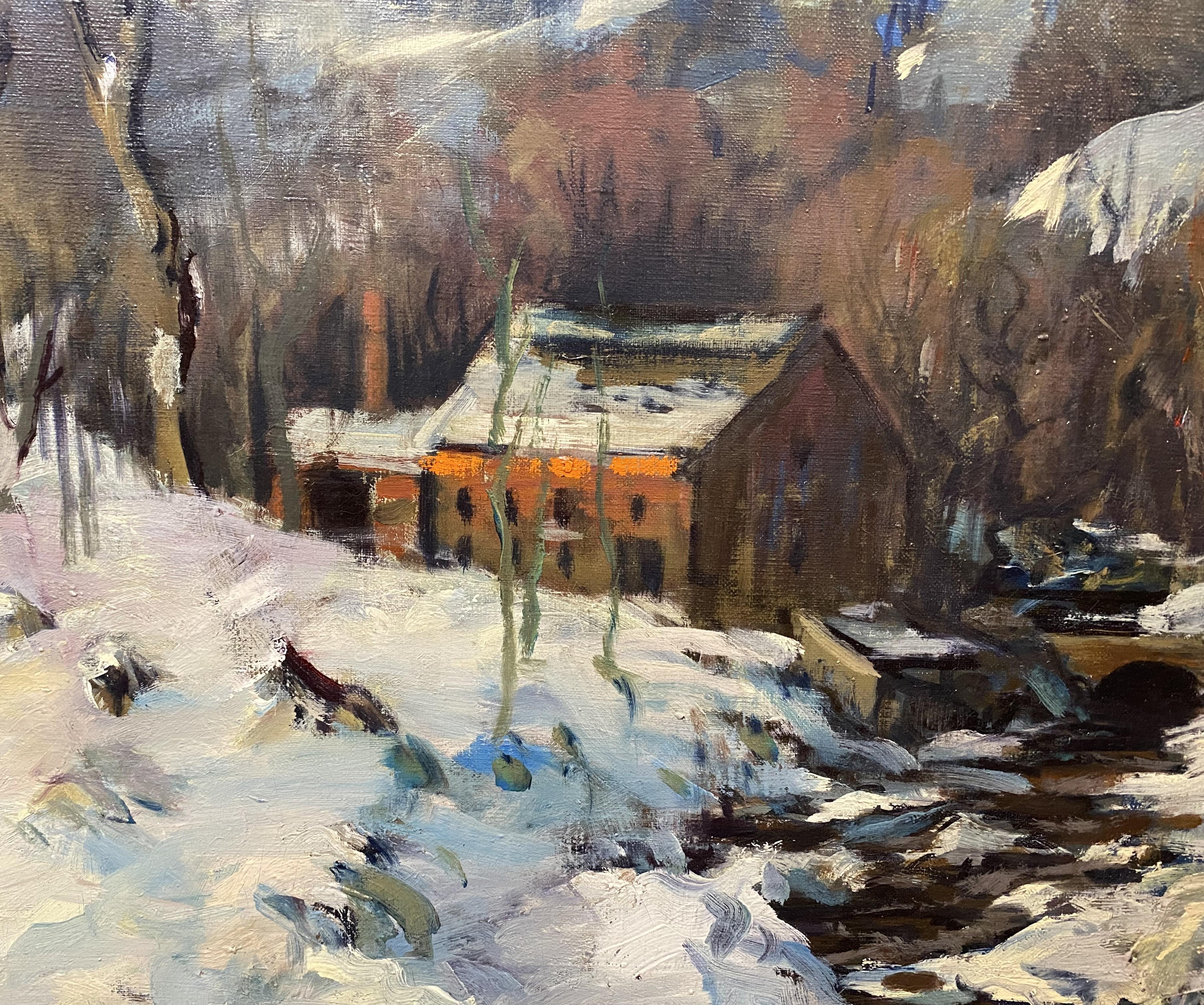 Snowy Banks of the River For Sale 2