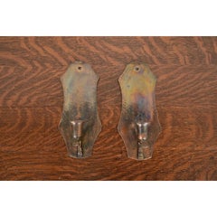 Arthur Cole per Avon Coppersmith Arts & Crafts Candle Wall Sconces (candele da parete in rame)