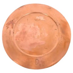 Arthur Cole for Avon Coppersmith Arts & Crafts Large Copper Serving Tray, 1930s