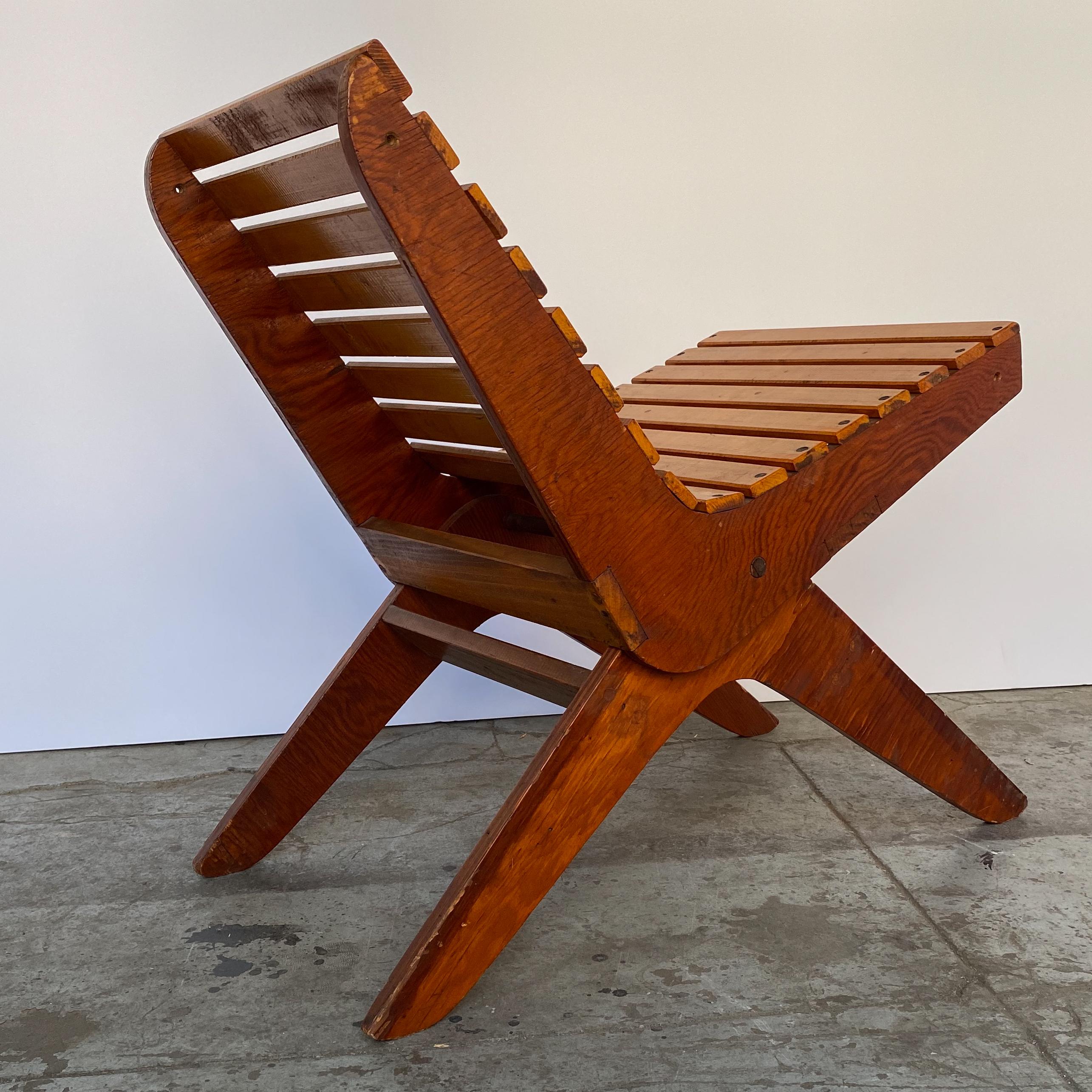 Arthur Collani chaise à dossier basculant Bon état - En vente à New York, NY