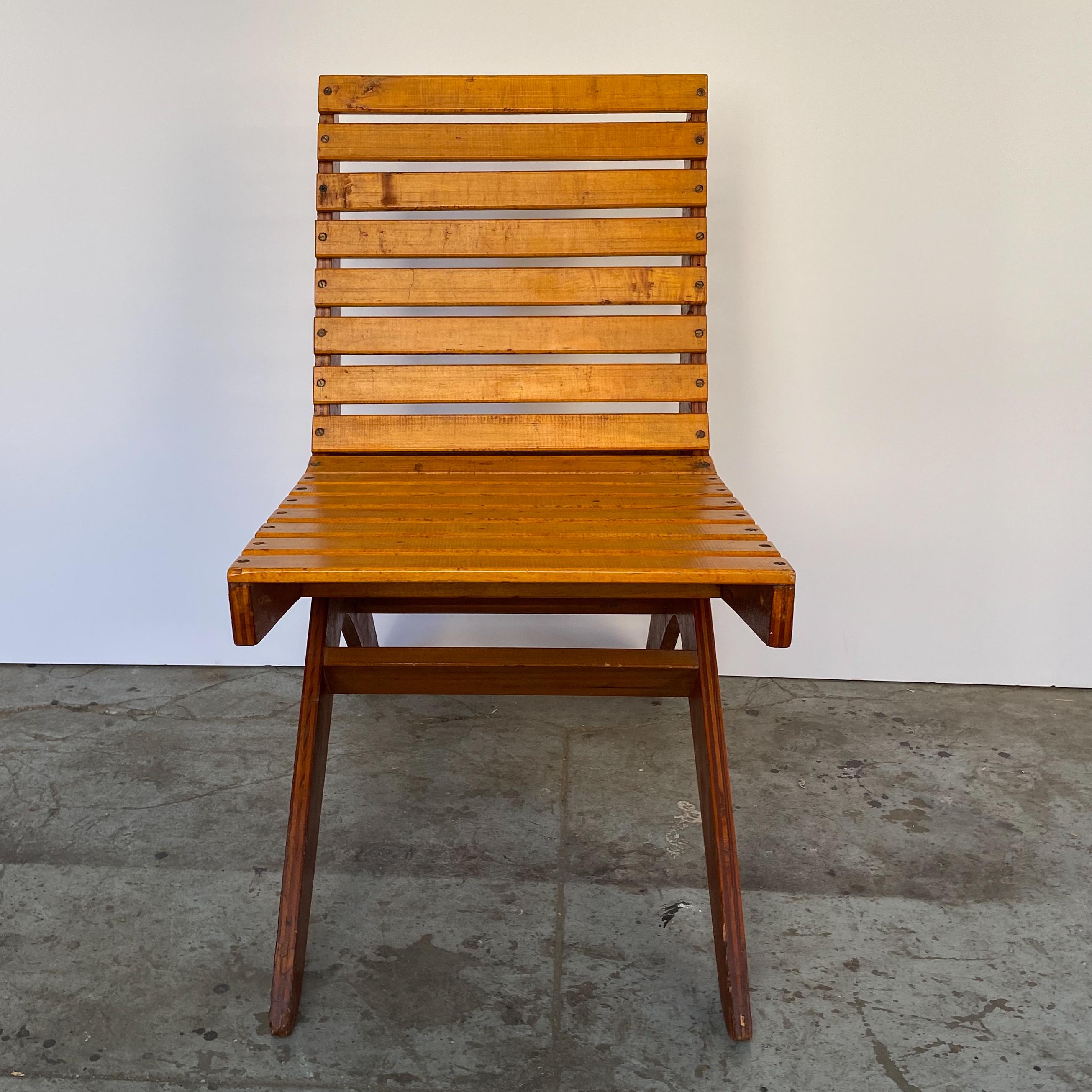 Birch Arthur Collani Tilt-Back Chair For Sale