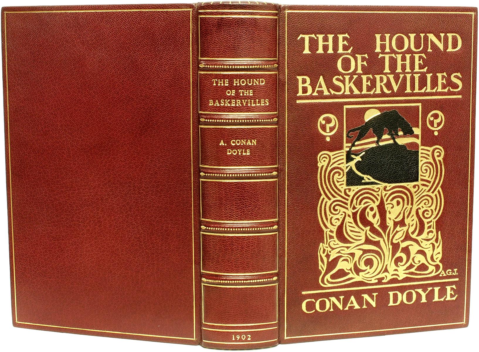 AUTHOR: DOYLE, Arthur Conan. 

TITLE: The Hound of the Baskervilles: Another Adventure of Sherlock Holmes.

PUBLISHER: London: George Newnes, Ltd., 1902.

DESCRIPTION: FIRST EDITION, FIRST PRINTING with 