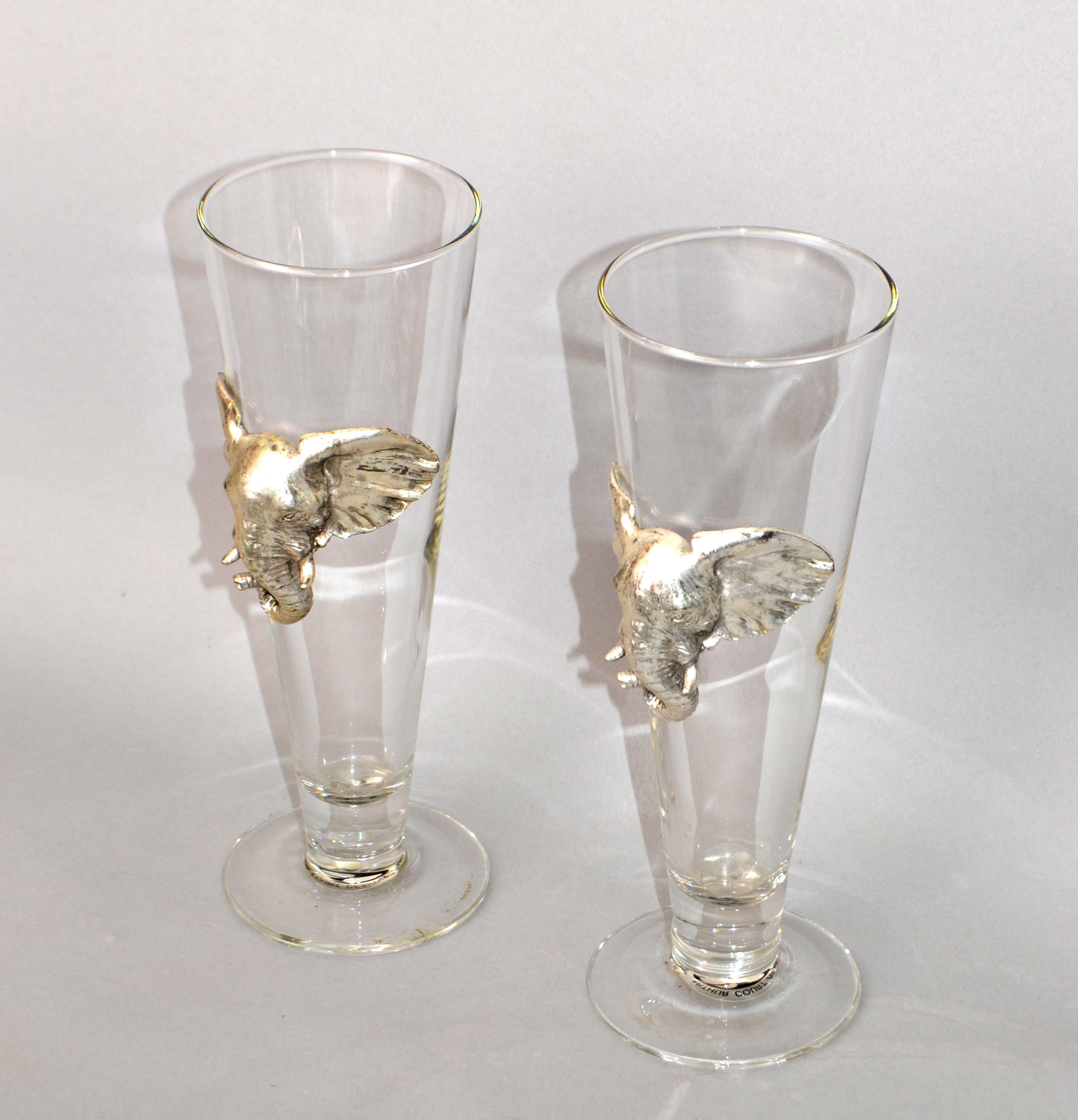 elephant beer glass