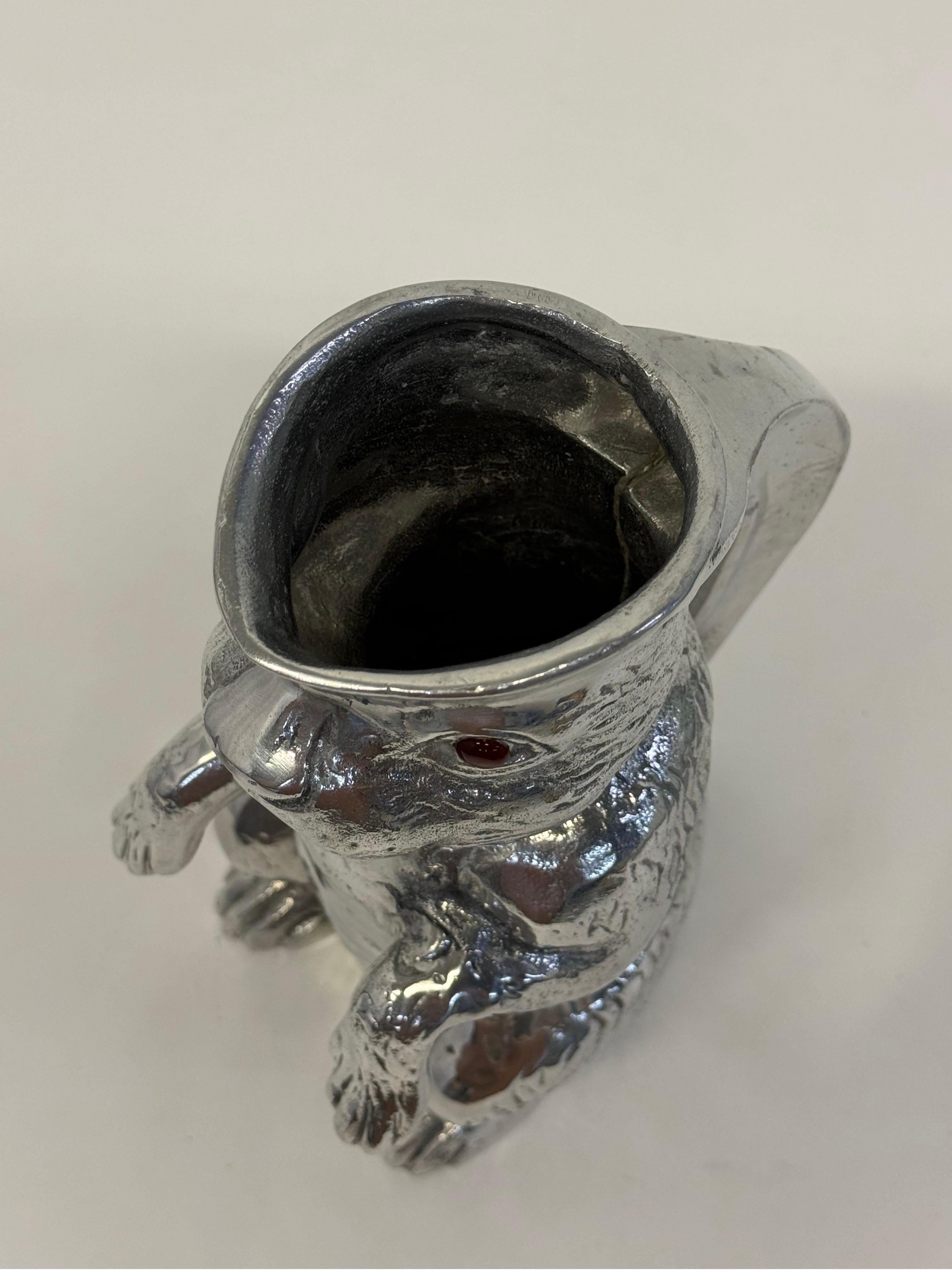 Arthur Court Bunny Rabbit Pitcher, 1970s For Sale 1