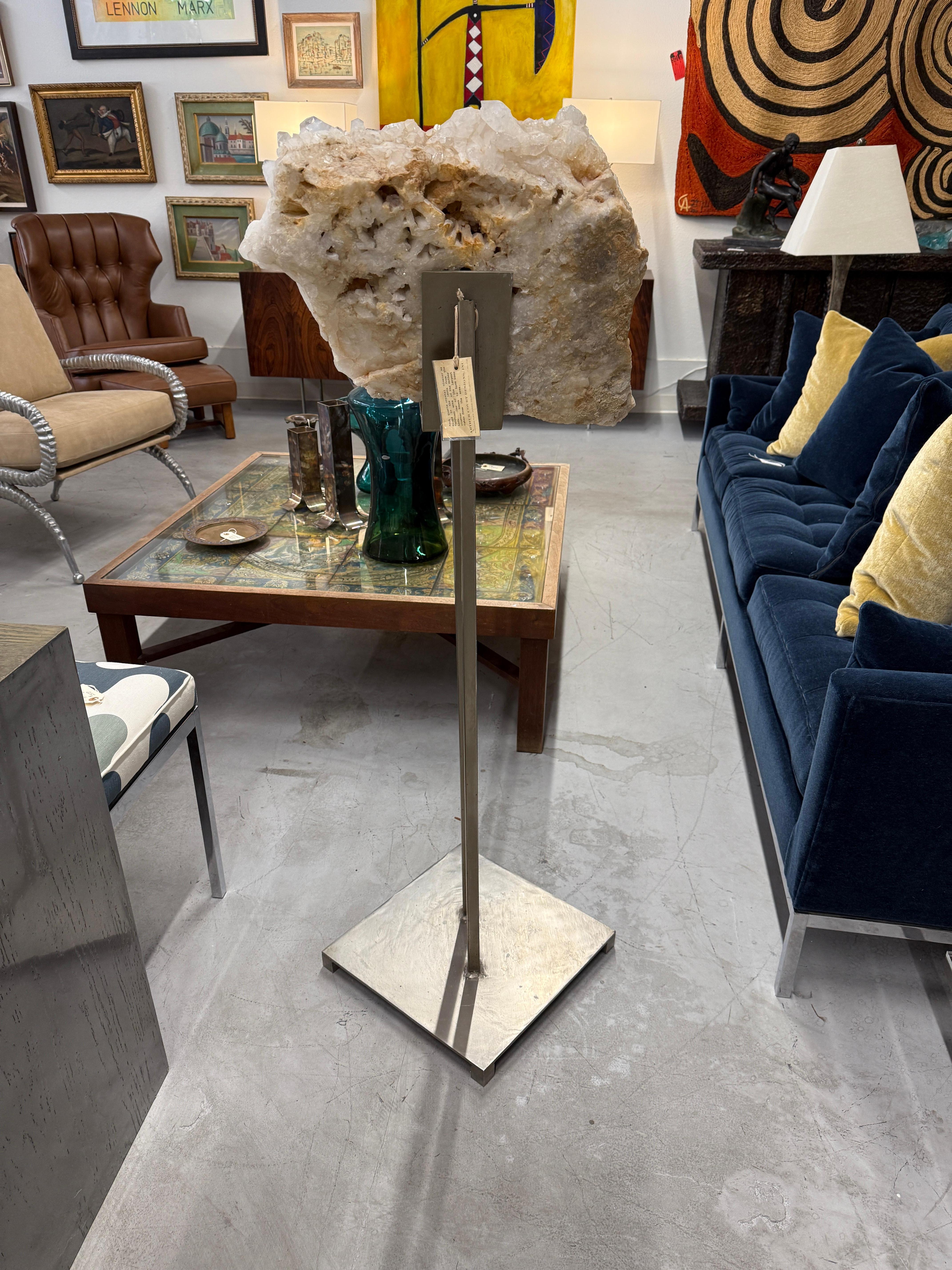 Arthur Court Designs Retailed Massive Quartz Specimen from Hangtown Mother Lode For Sale 4