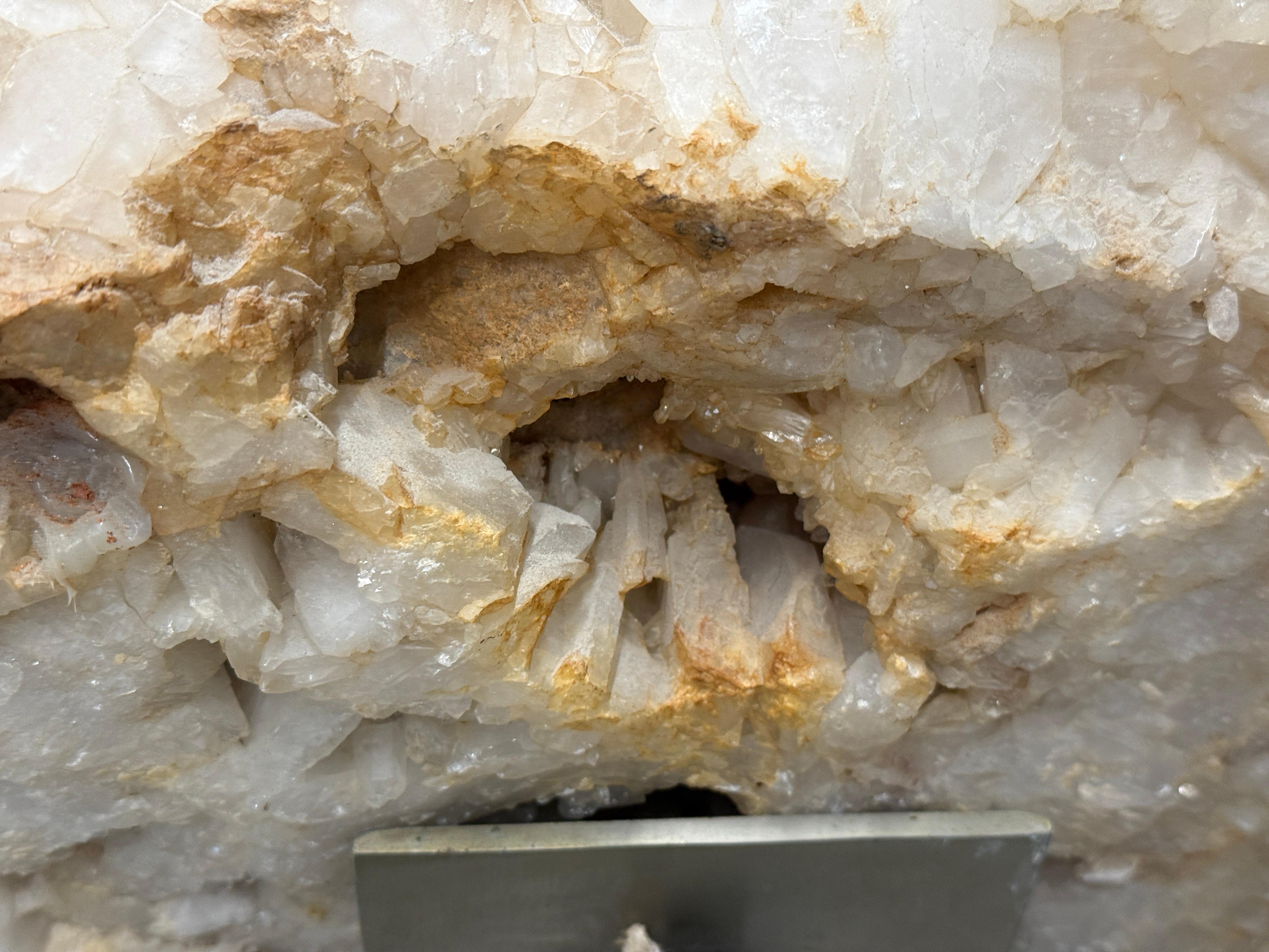 Arthur Court Designs Retailed Massive Quartz Specimen from Hangtown Mother Lode For Sale 6