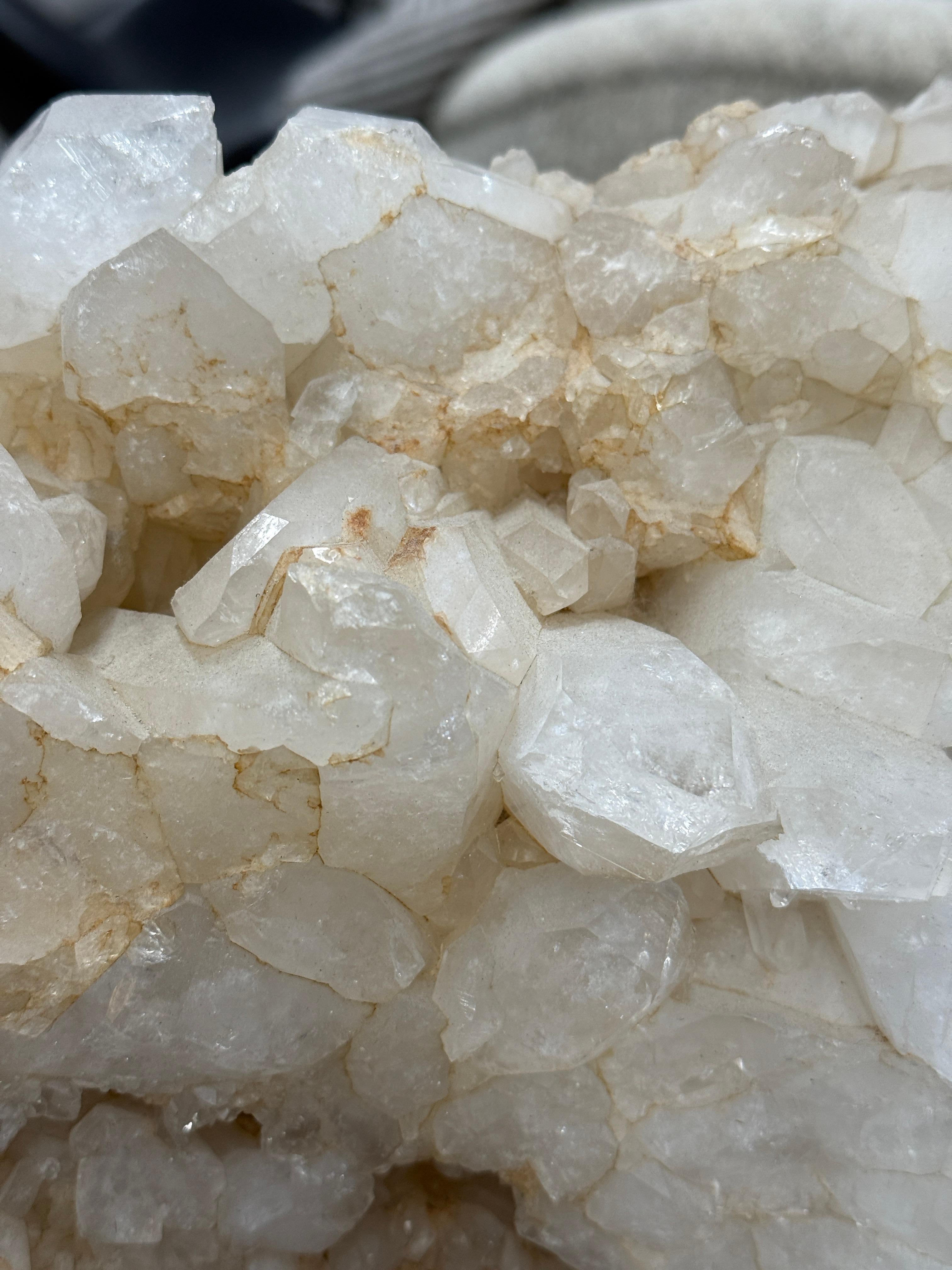Hand-Crafted Arthur Court Designs Retailed Massive Quartz Specimen from Hangtown Mother Lode For Sale