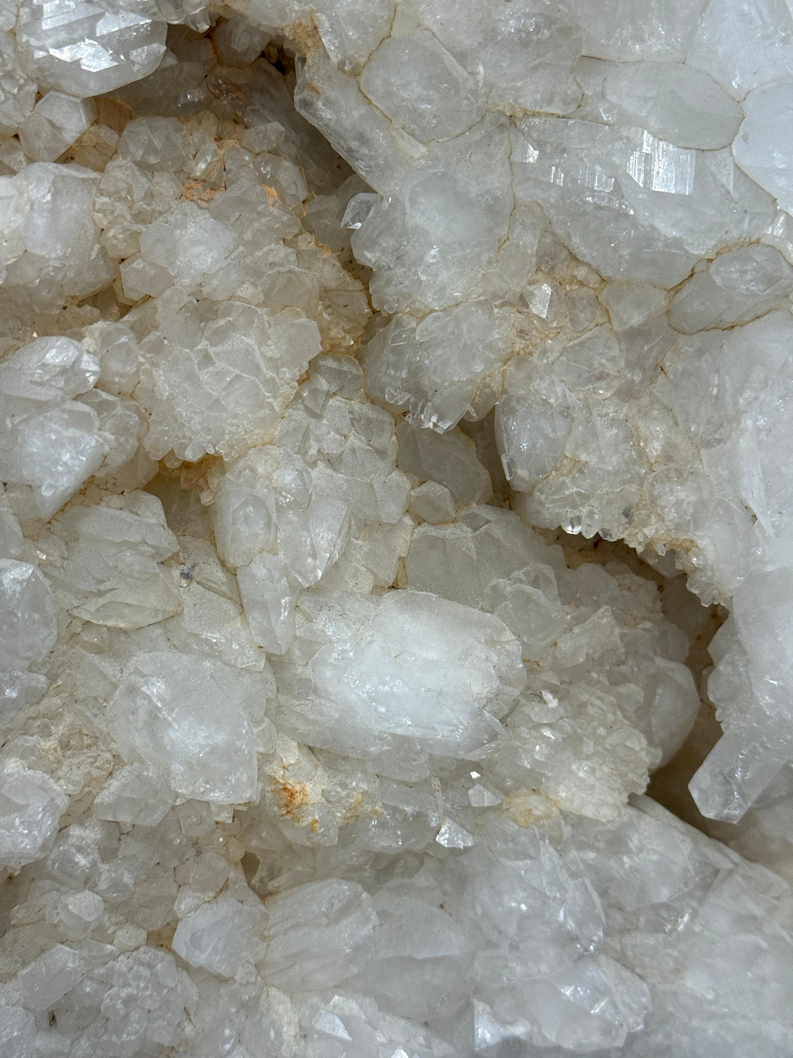 Late 20th Century Arthur Court Designs Retailed Massive Quartz Specimen from Hangtown Mother Lode For Sale