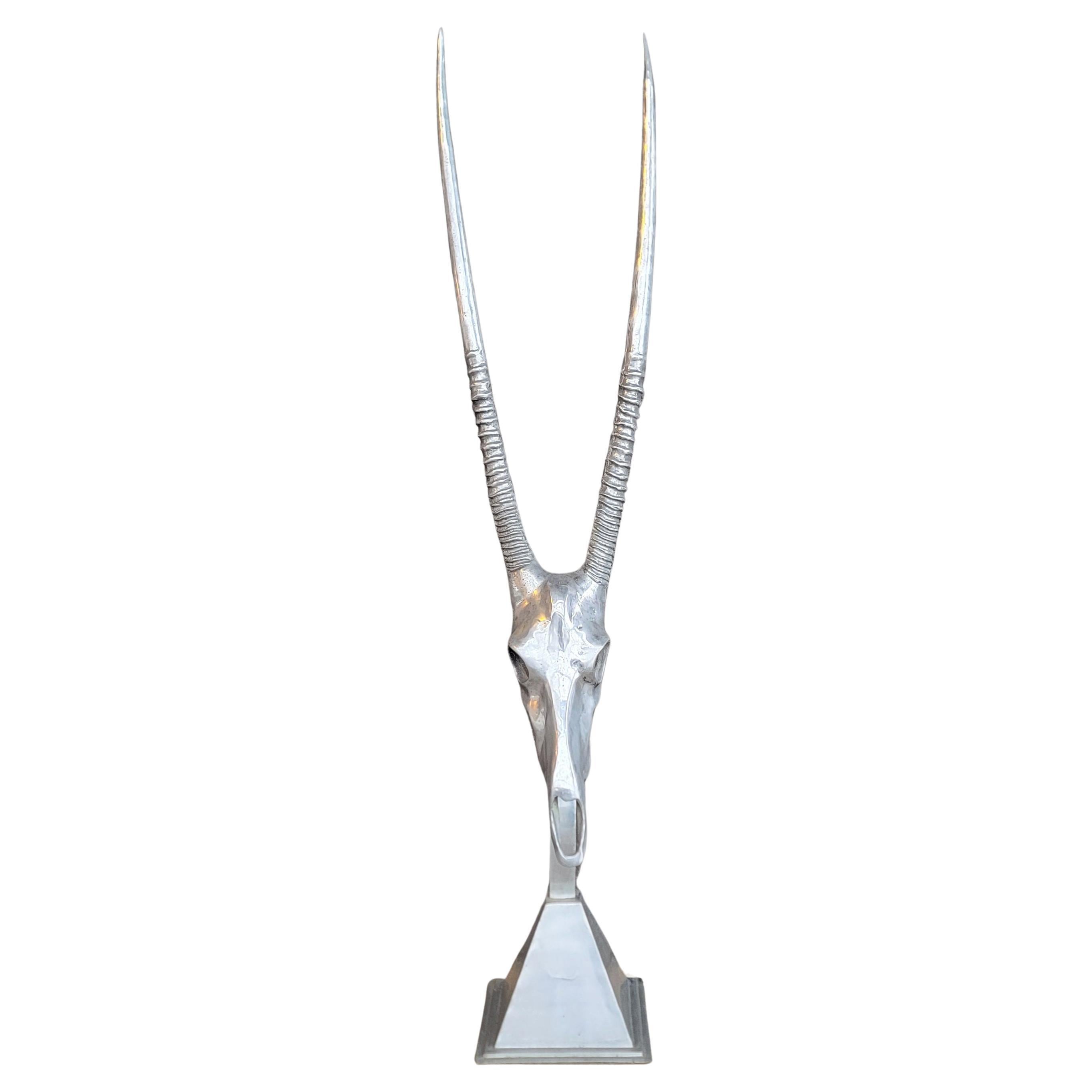 Arthur Court Gazelle Floor or Wall Sculpture For Sale