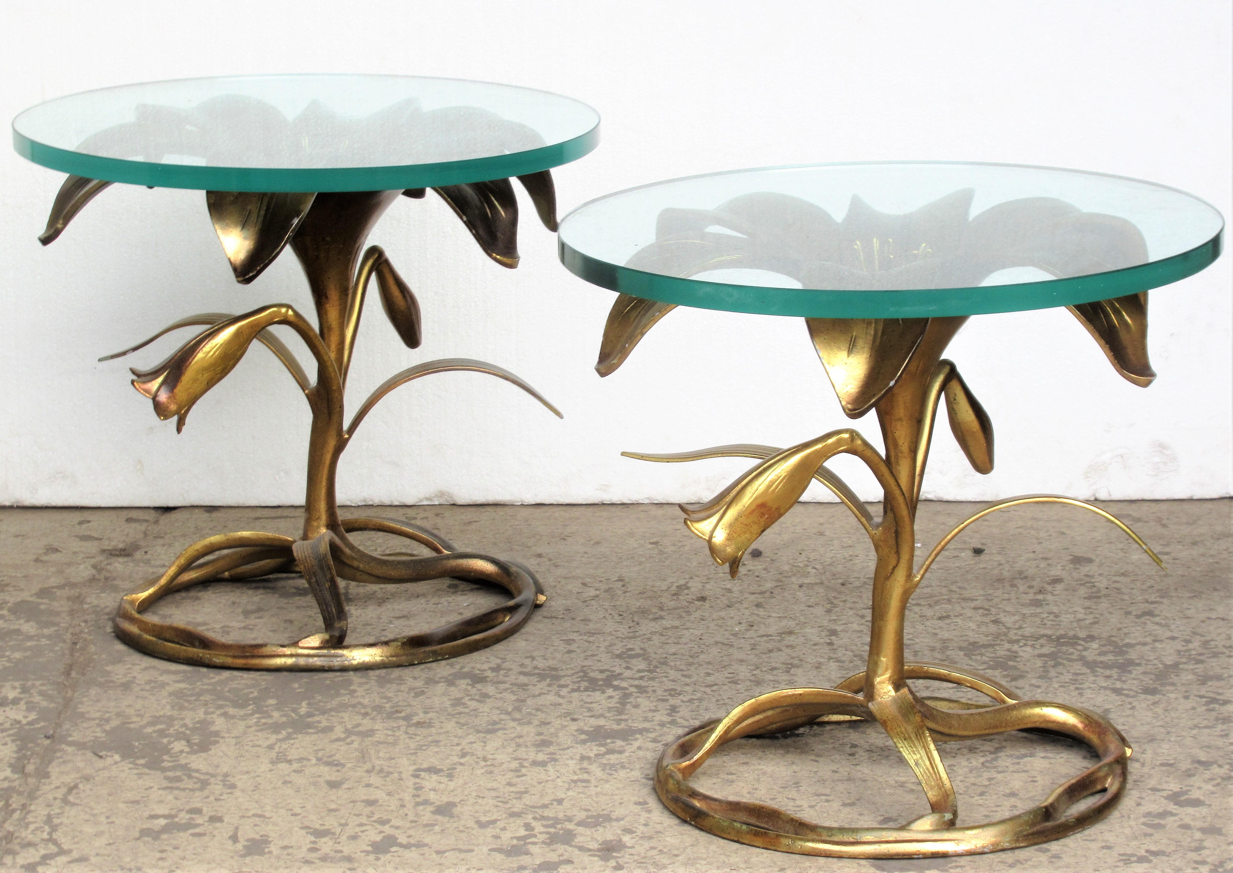 Arthur Court Gilded Lily Tables 6