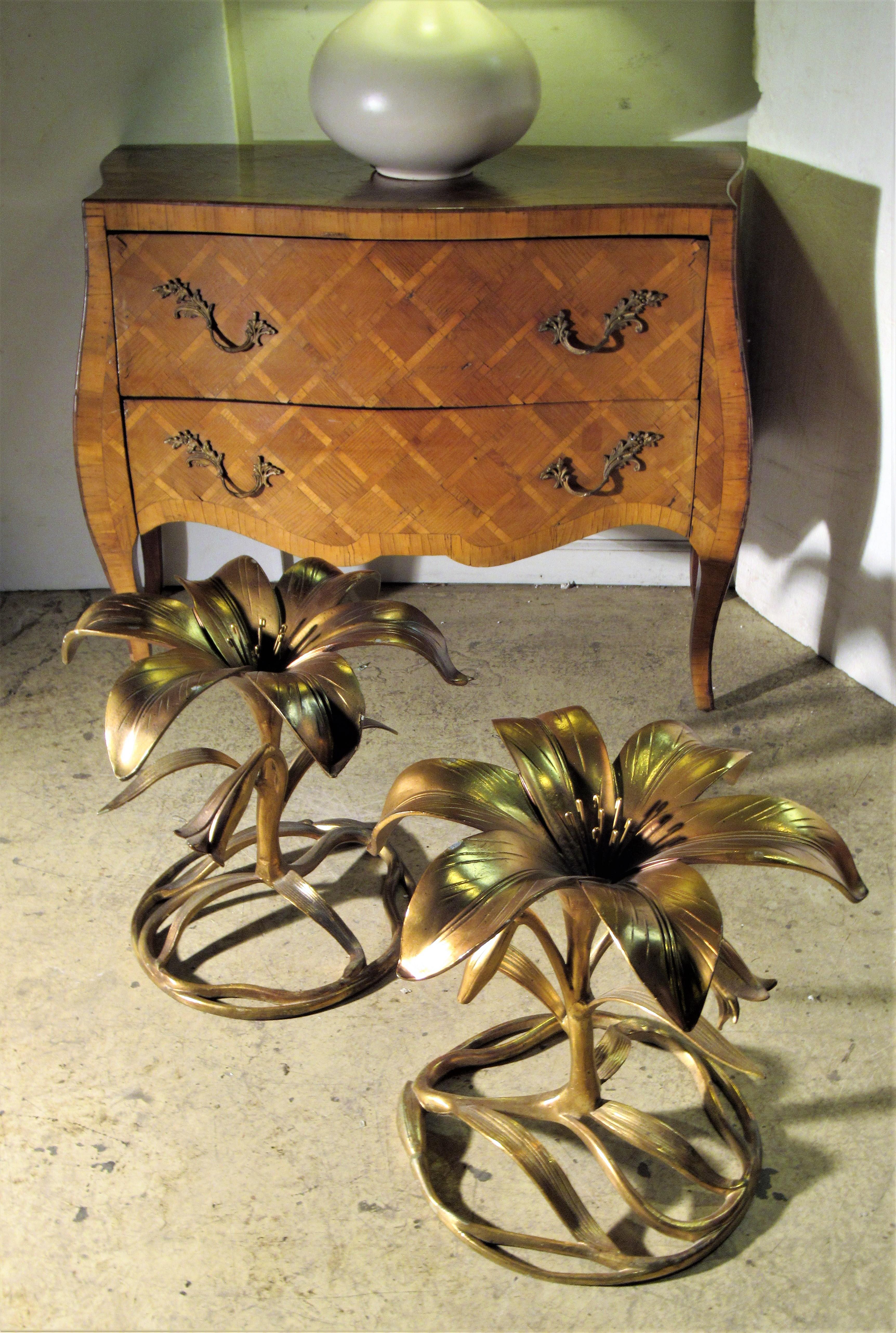 Arthur Court Gilded Lily Tables 7