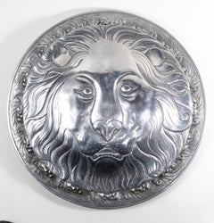 Arthur Court “Leo Lion” 3-Piece Casserole Server with Pyrex Insert, Iris Apfel